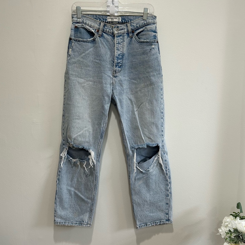 Abercrombie the dad high rise jeans